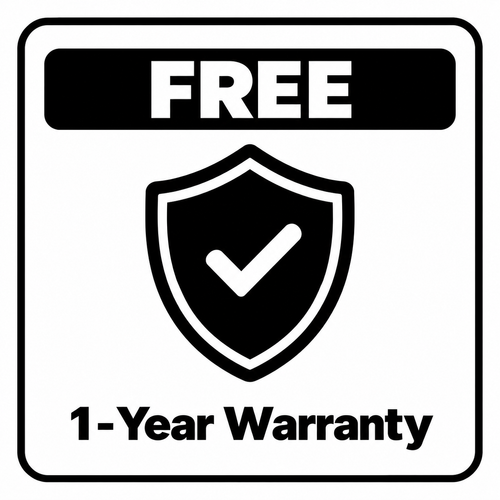 1-Year Warranty